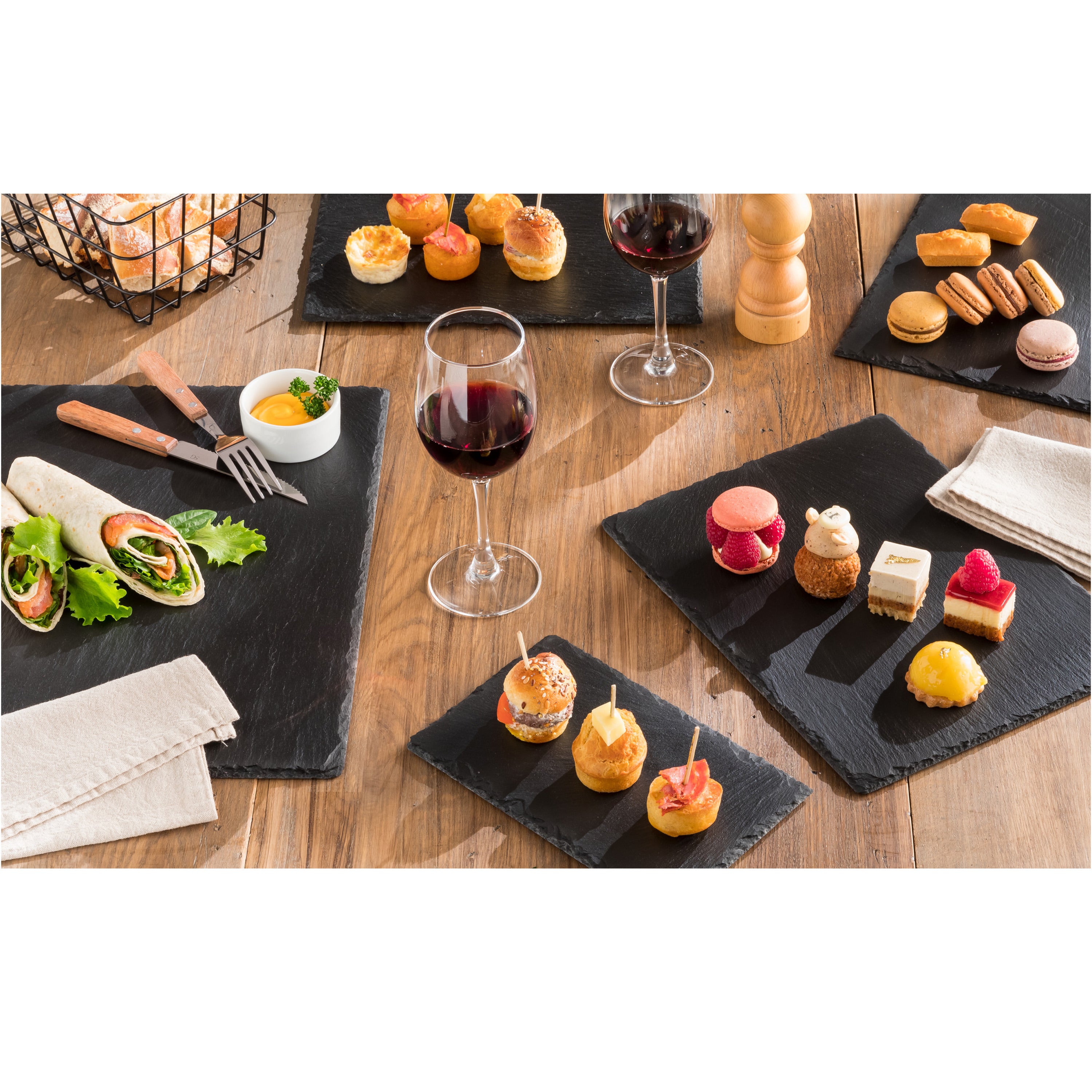Secret de Gourmet Wijnglazen set Lina - doosje 6x stuks - 41 CL