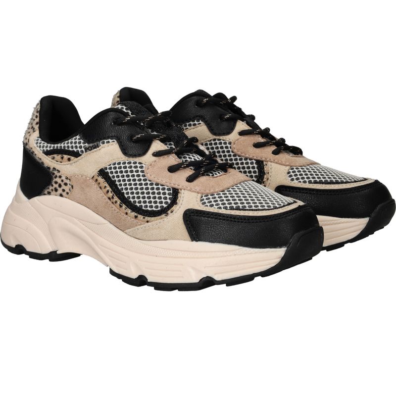 POSH by Poelman Sneakers Beige Dames