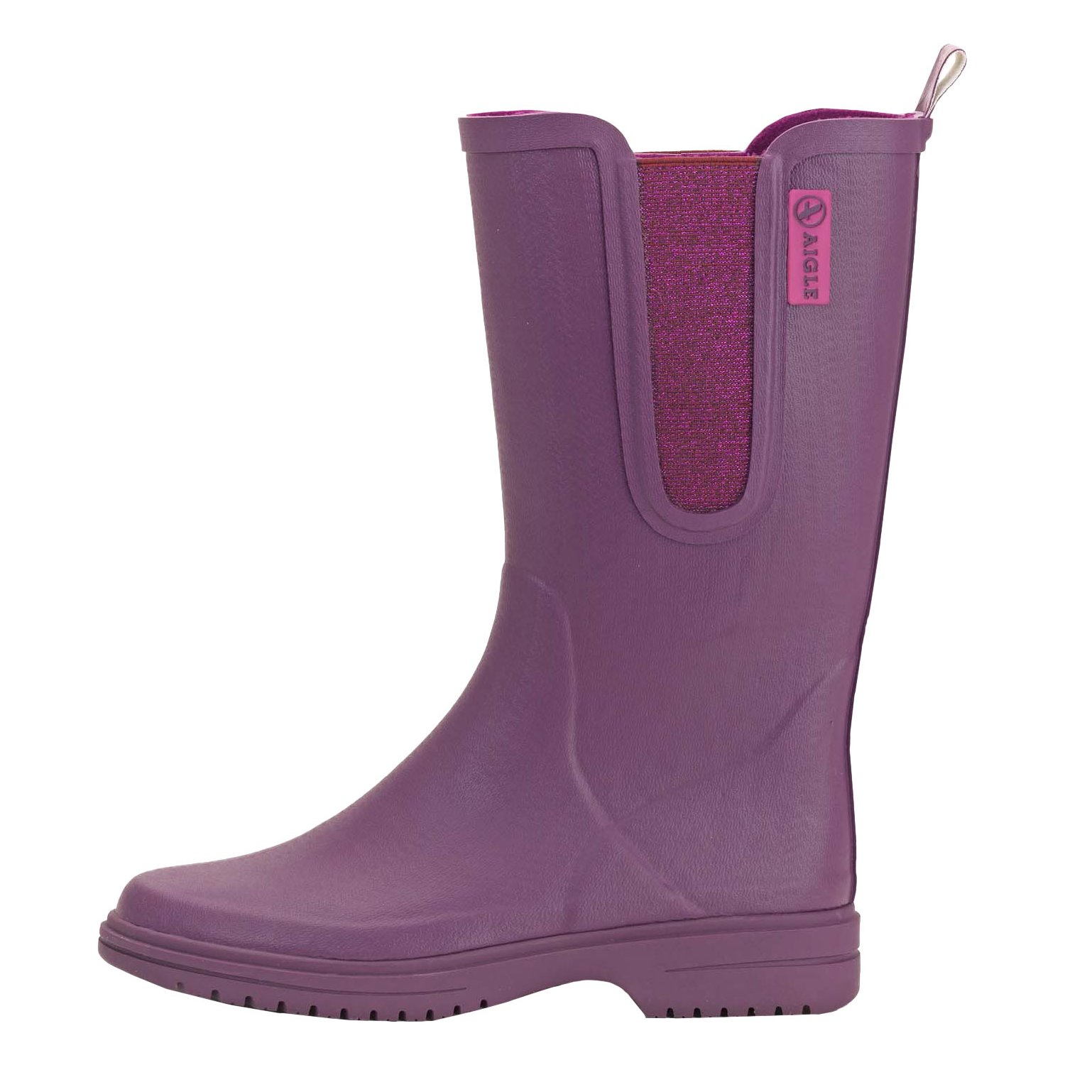 AIGLE Gummistiefel Egoa Fleece  - phlox
