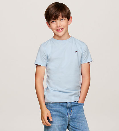 Tommy Hilfiger T-shirt - Essential Cotton - Breezy Blue