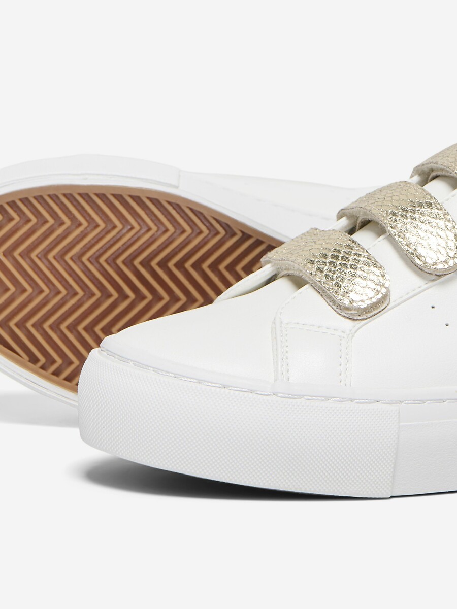 SOMENTE SAPATOS<br>Tênis com fecho triplo de velcro Donna