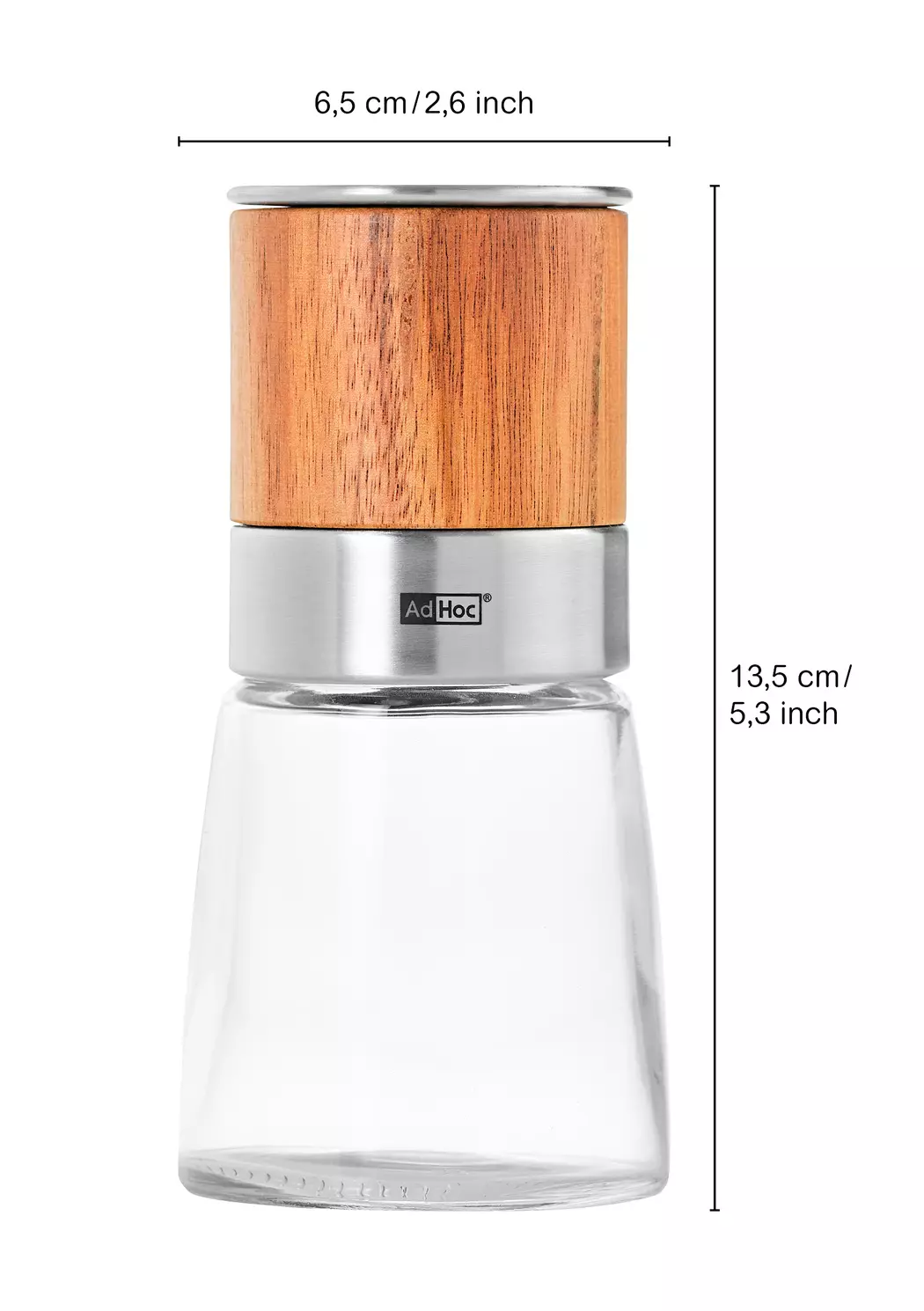 Salz- & Pfeffermühle Akasia 13,5 cm