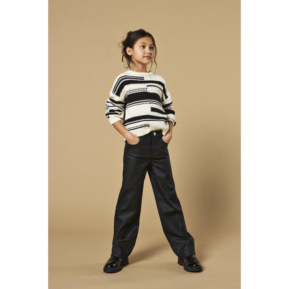 Køb kids ONLY Black Juicy-Nya Wide Coated Bukser