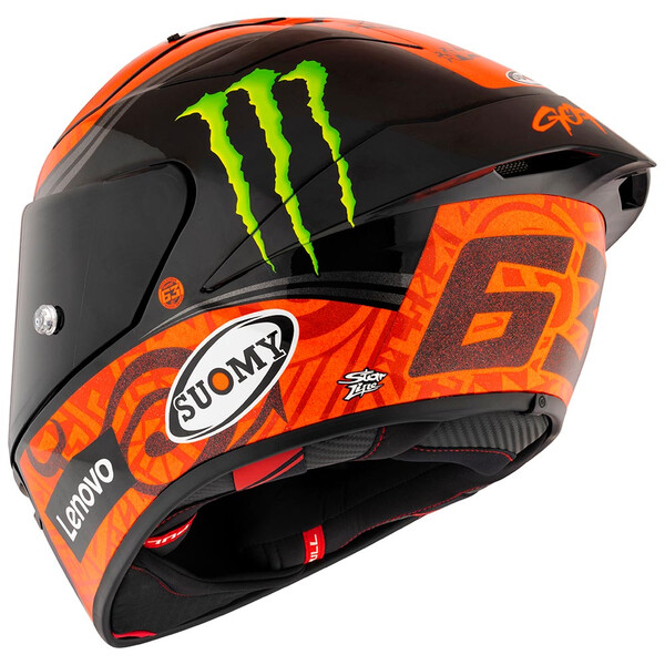 Suomy - Casque S1-XR GP Bagnaia Monster Replica Rouge / Noir / Vert
