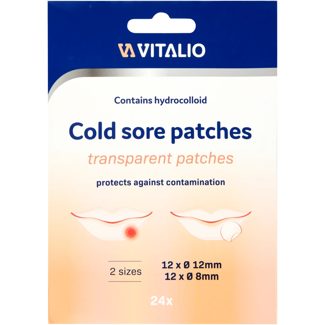 Vitalio koortslip patches 24 stuks