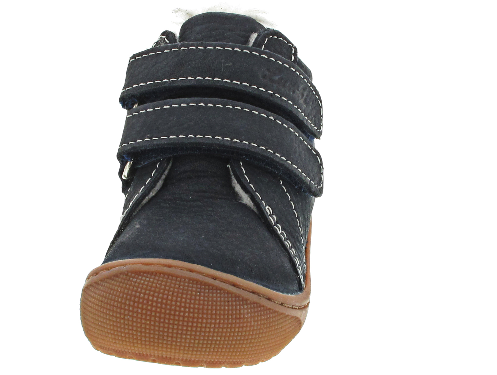Lurchi Iru Lauflernschuh Klett blau