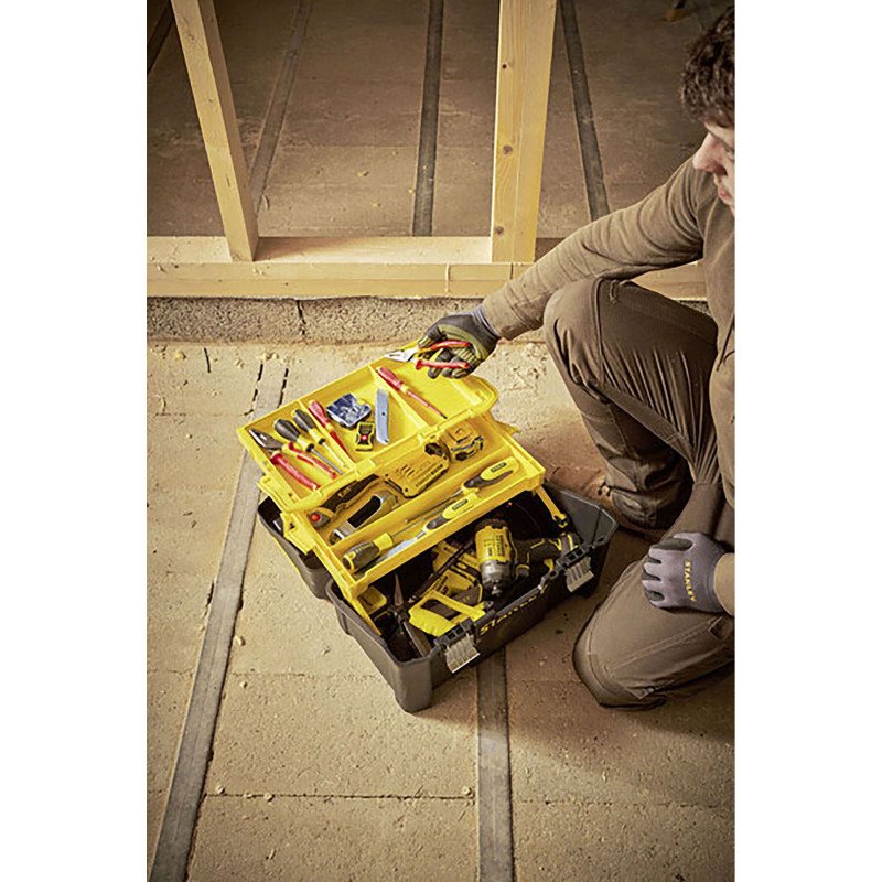 Boîte à outils Cantilever Stanley, 24 litres, 3 niveaux