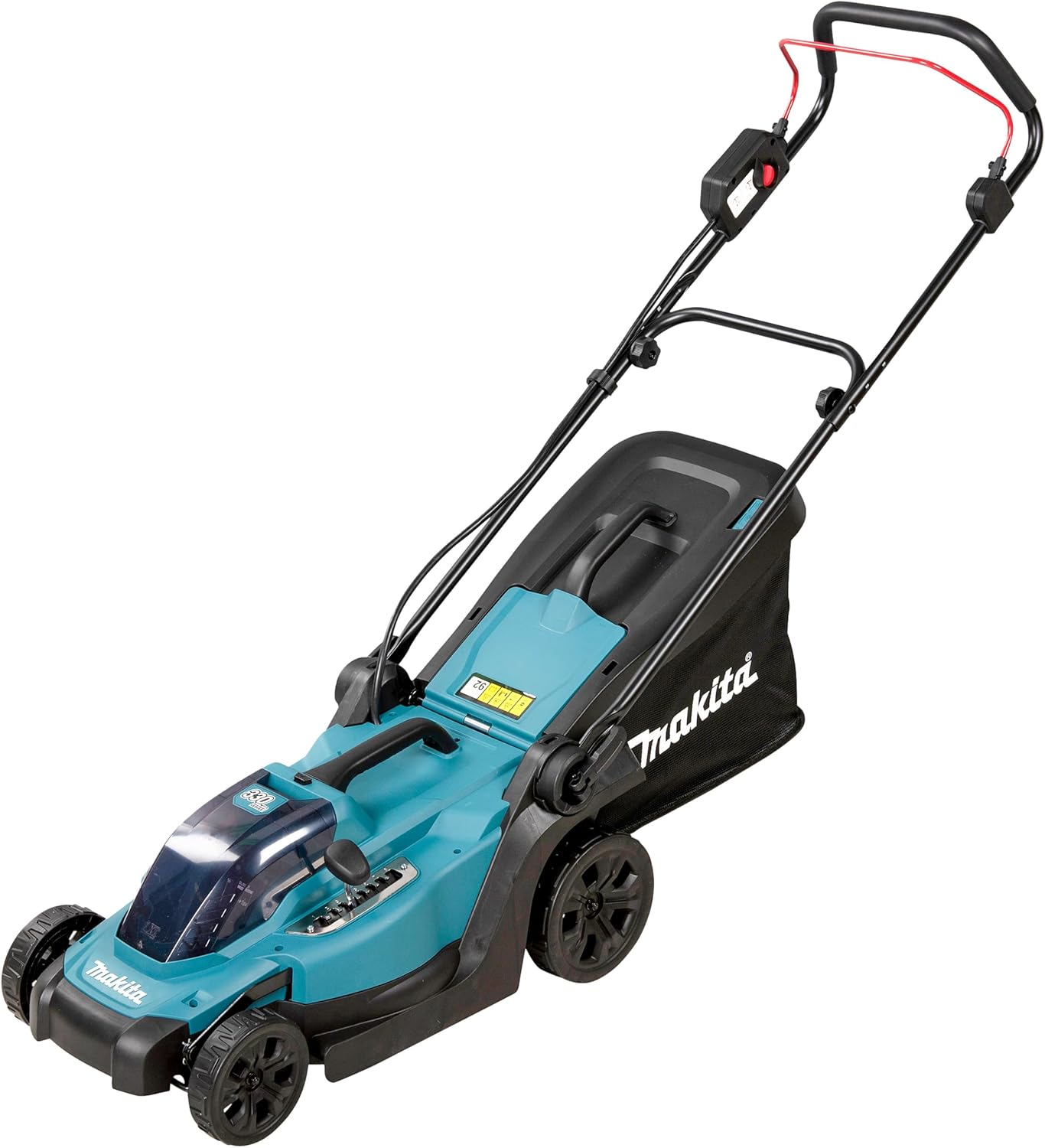 Makita DLM330RM Akku-Rasenmäher 18V / 4,0 Ah, 1 Akku + Ladegerät, Petrol