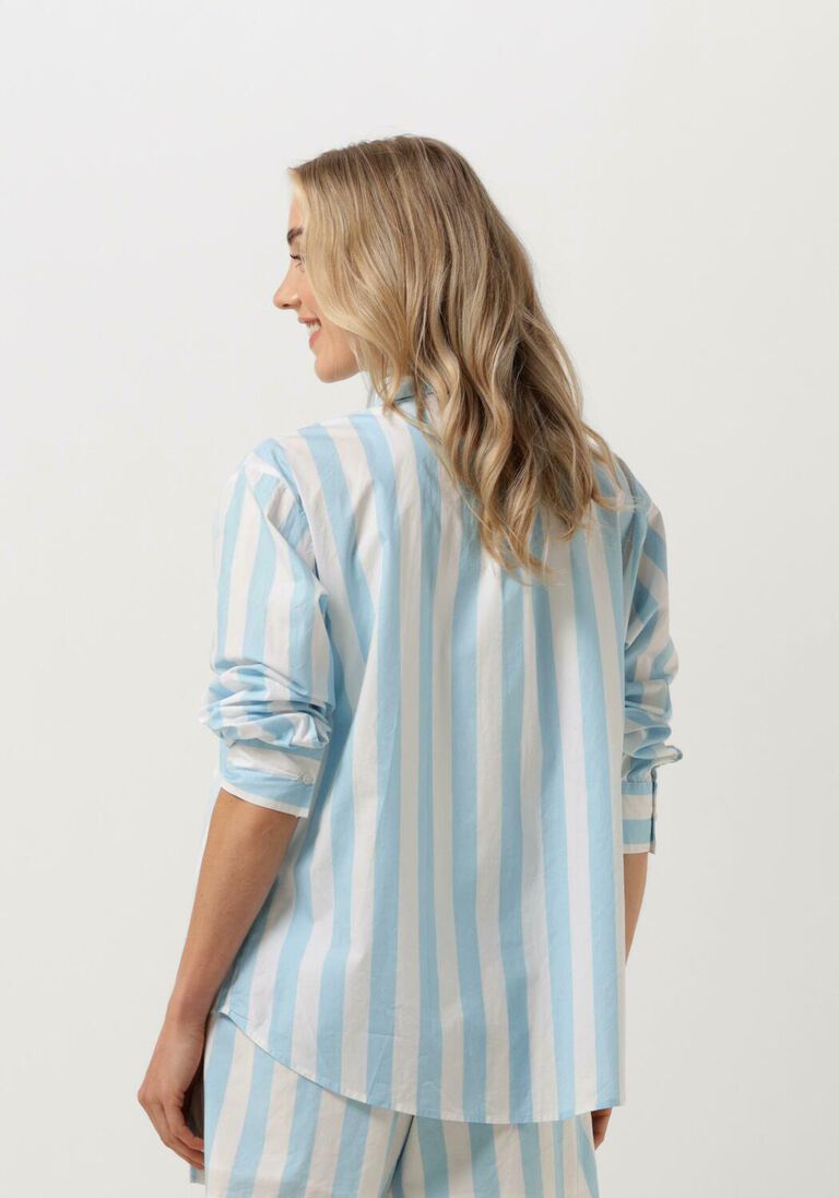 NOTRE-V blauwe notre-v blouse nv-duuk blouse
