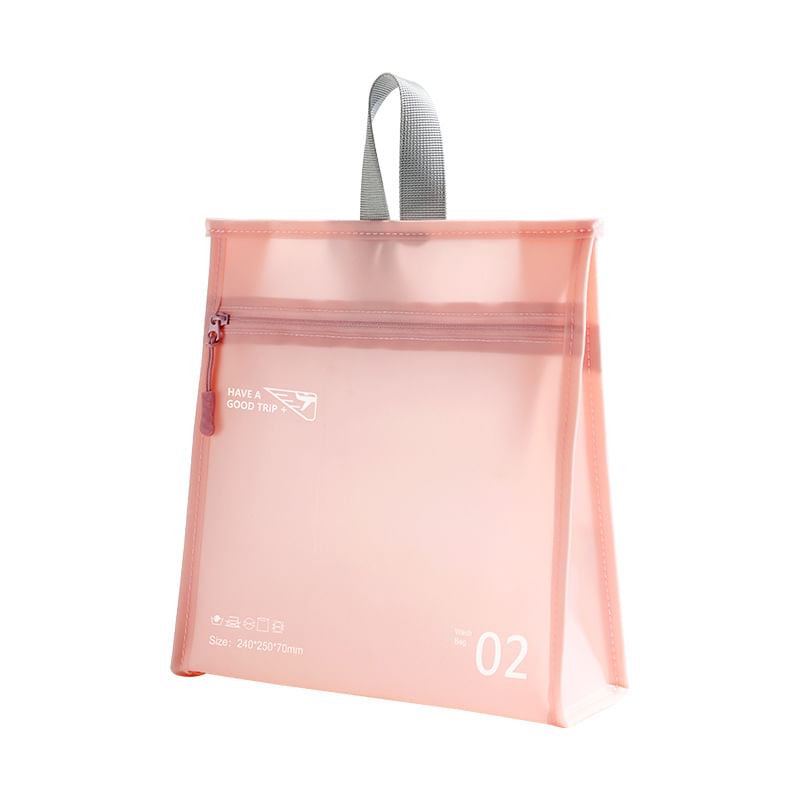 On My Mind - Numerieke PVC toilettas