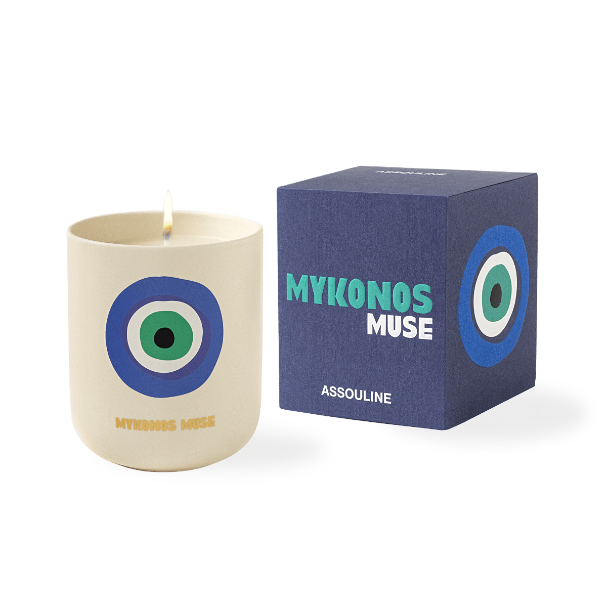 Assouline Home Candle Mykonos Muse
