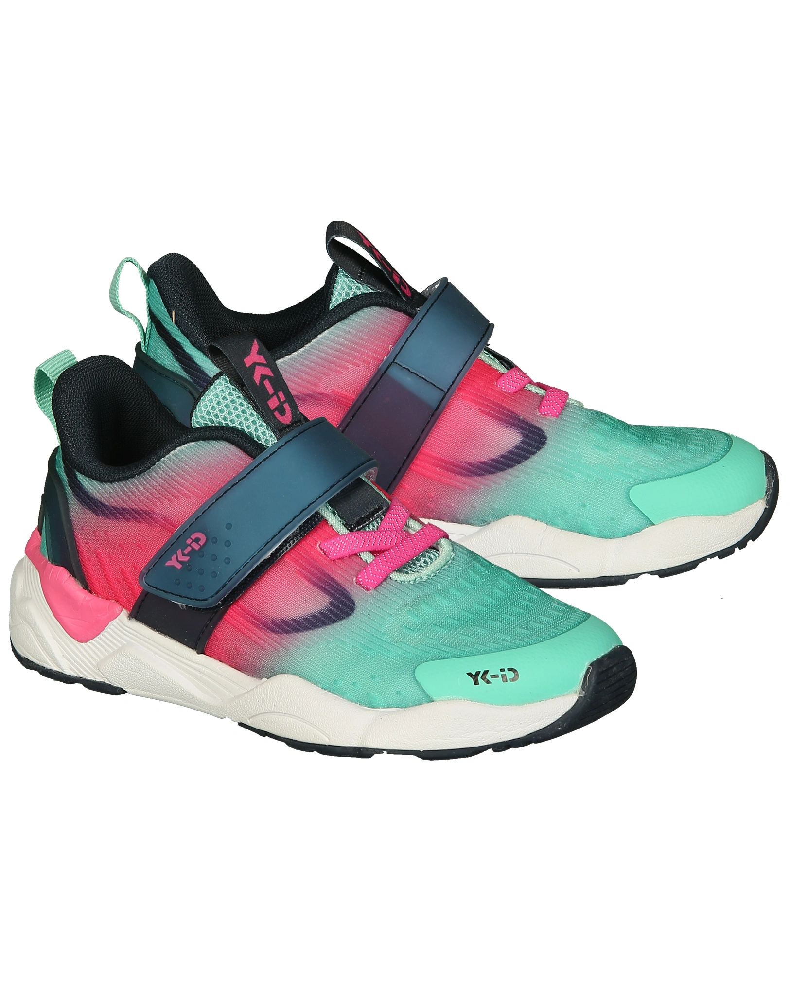 Klett-Sneaker LEIF in turquise/navy/fuchsia