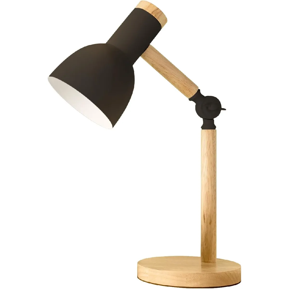 Lampe de Bureau Nordique - Réglable Noir