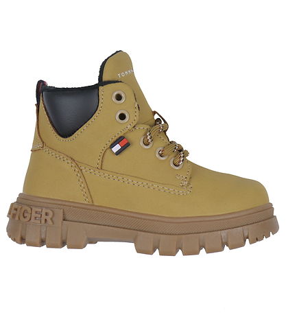 Tommy Hilfiger Stiefel - Lace-Up - Ochre