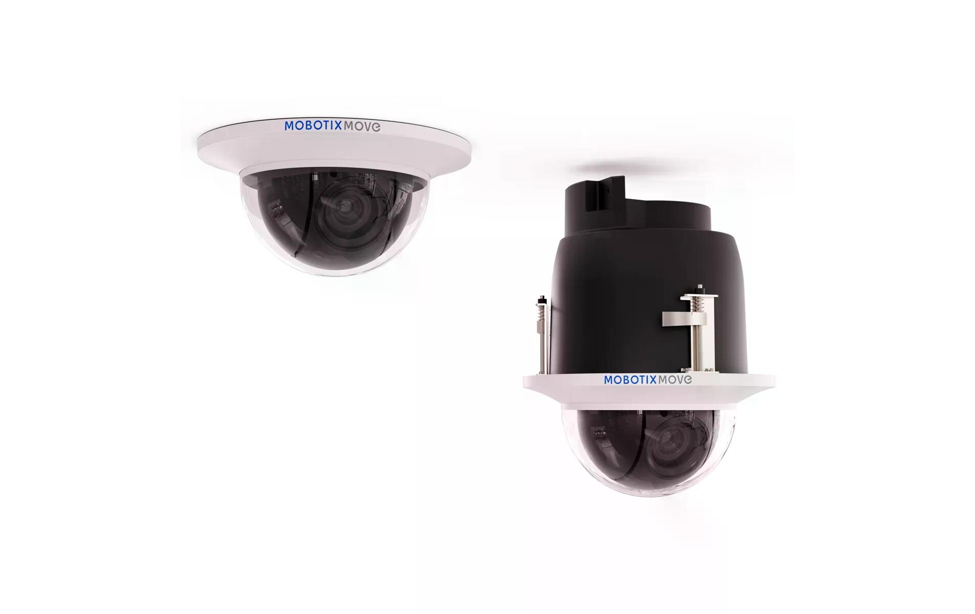 Netzwerkkamera MOVE SpeedDome Mx-SD2A-230-LL-FM-VA<br>MOBOTIX MOVE Speed Dome 2MP Low-Light Kamera für den Deckeneinbau – mit Farbwiedergabe selbst in einer Umgebung mit schwachem Licht