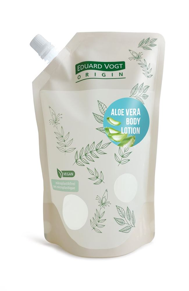 EDUARD VOGT Aloe Vera Body Lotion<br>800 ml, Beutel, Lotion, Nachfüllbeutel