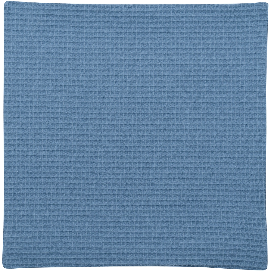 Ullenboom Kissenbezug Waffelpiqué 40 x 40 cm Blau