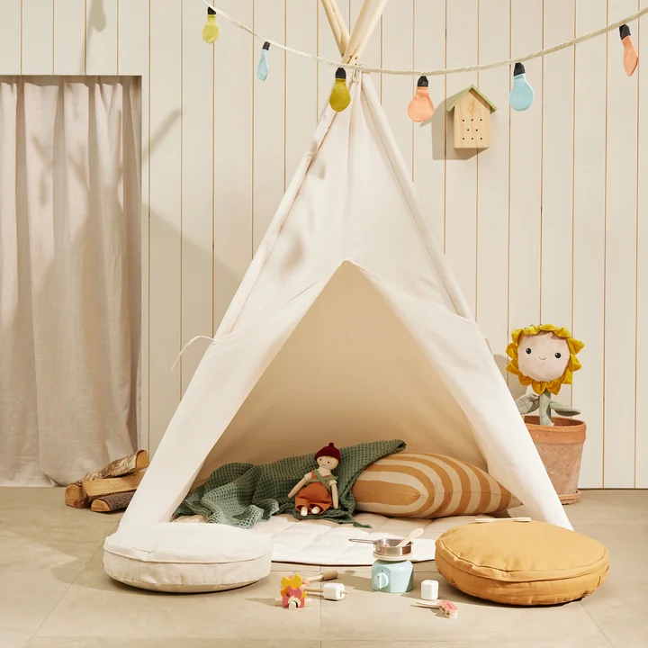 Kids Concept - Kid's Base Tipi, weiss