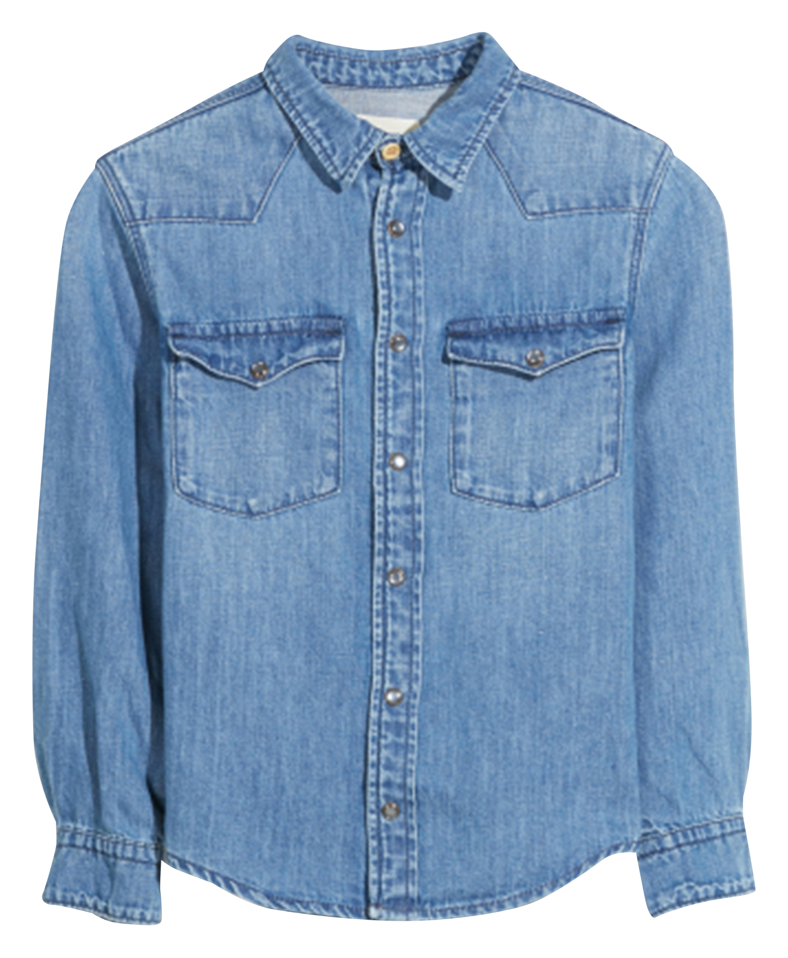 PEIO - Chemise col classique en coton| Bleu