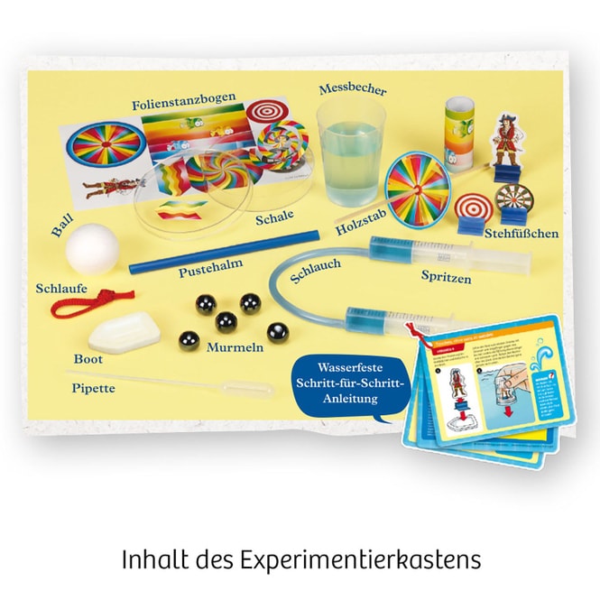 Experimente für die Badewanne Kosmos