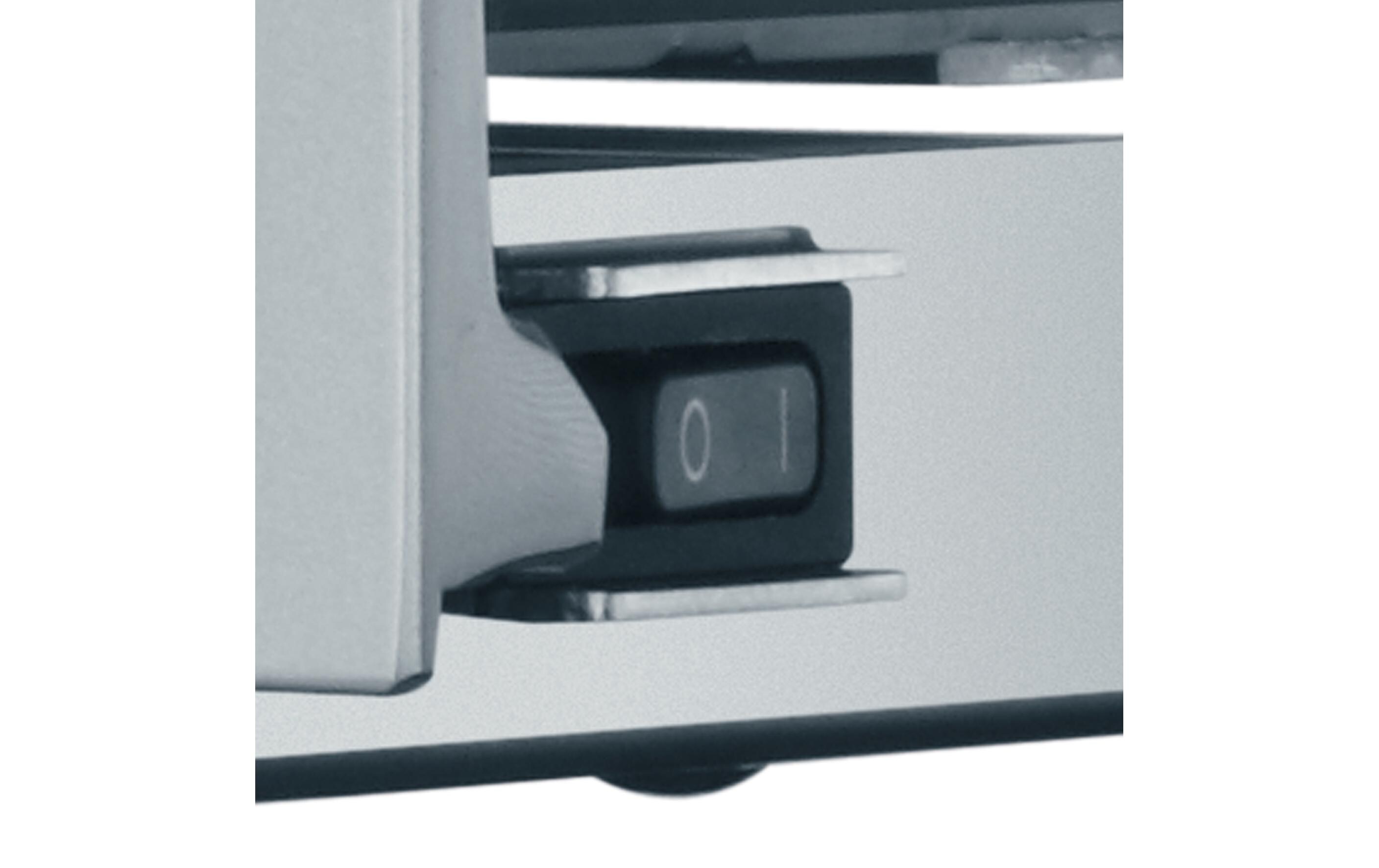 Schneidemaschine SKS900 Silber<br>Hochwertiger, freitragender Allesschneider aus Vollmetall