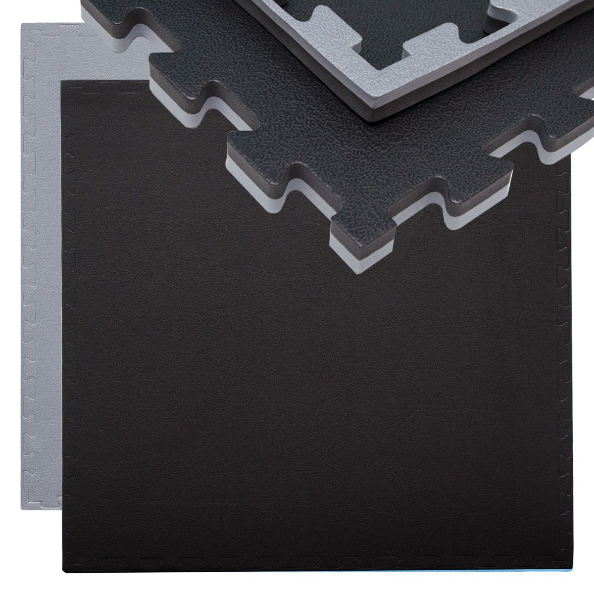 eyepower Trainingsmatte mit Rand 90x90x2 cm