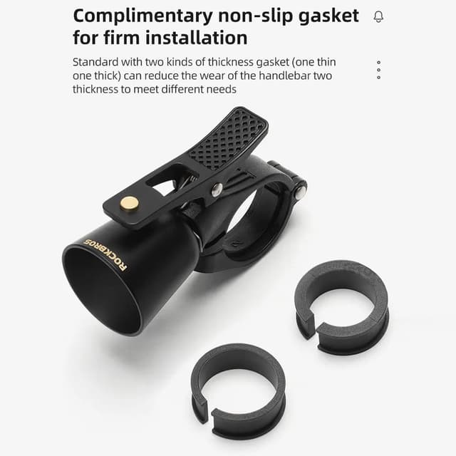 ROCKBROS Copper Alloy Bike Bell Bell Cykelstyr