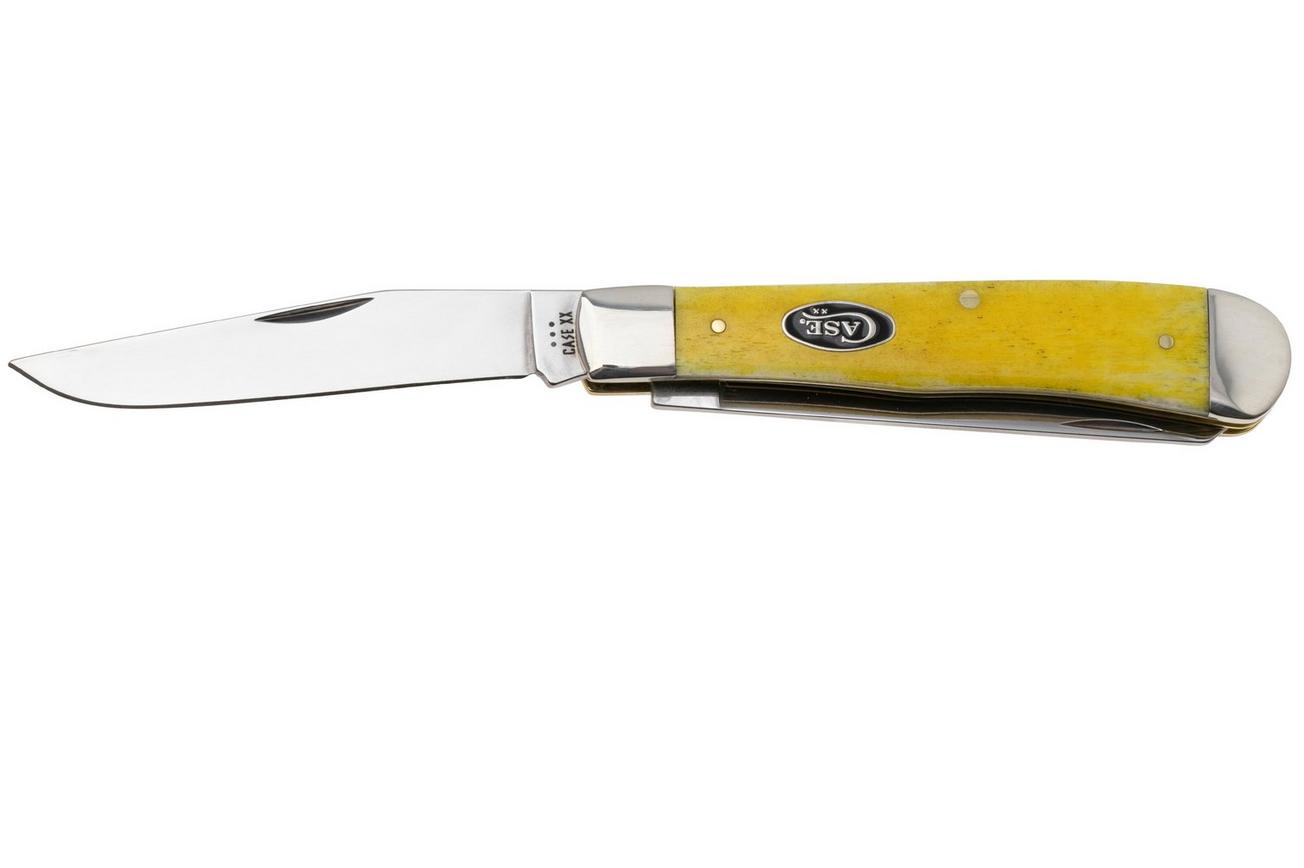 Case Trapper 20030 Smooth Yellow Bone 6254 SS, zakmes