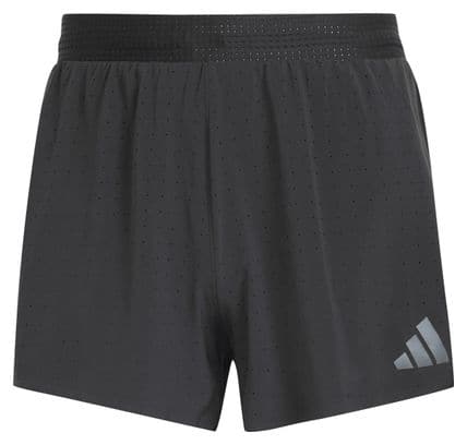 Short Splité adidas Performance adizero Noir