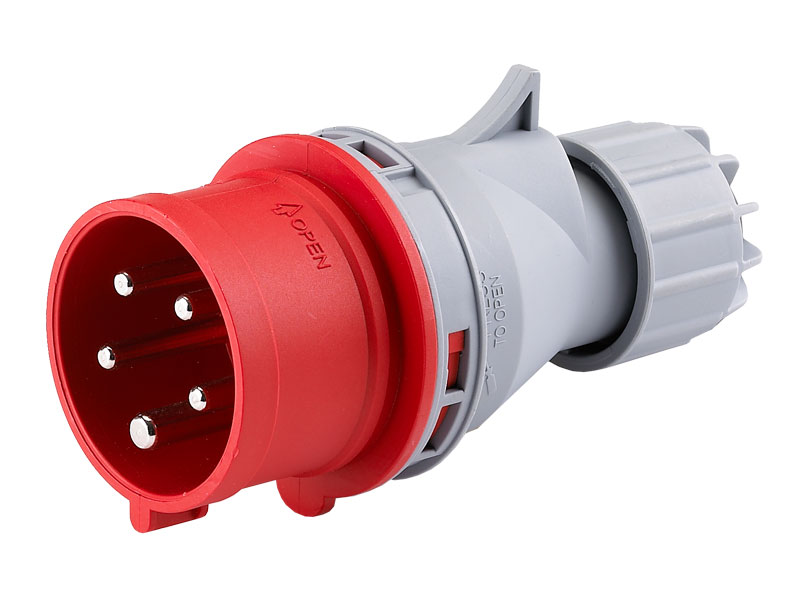 Ekström Stecker 1x CEE16A, 5-polig, Phasenwechsel