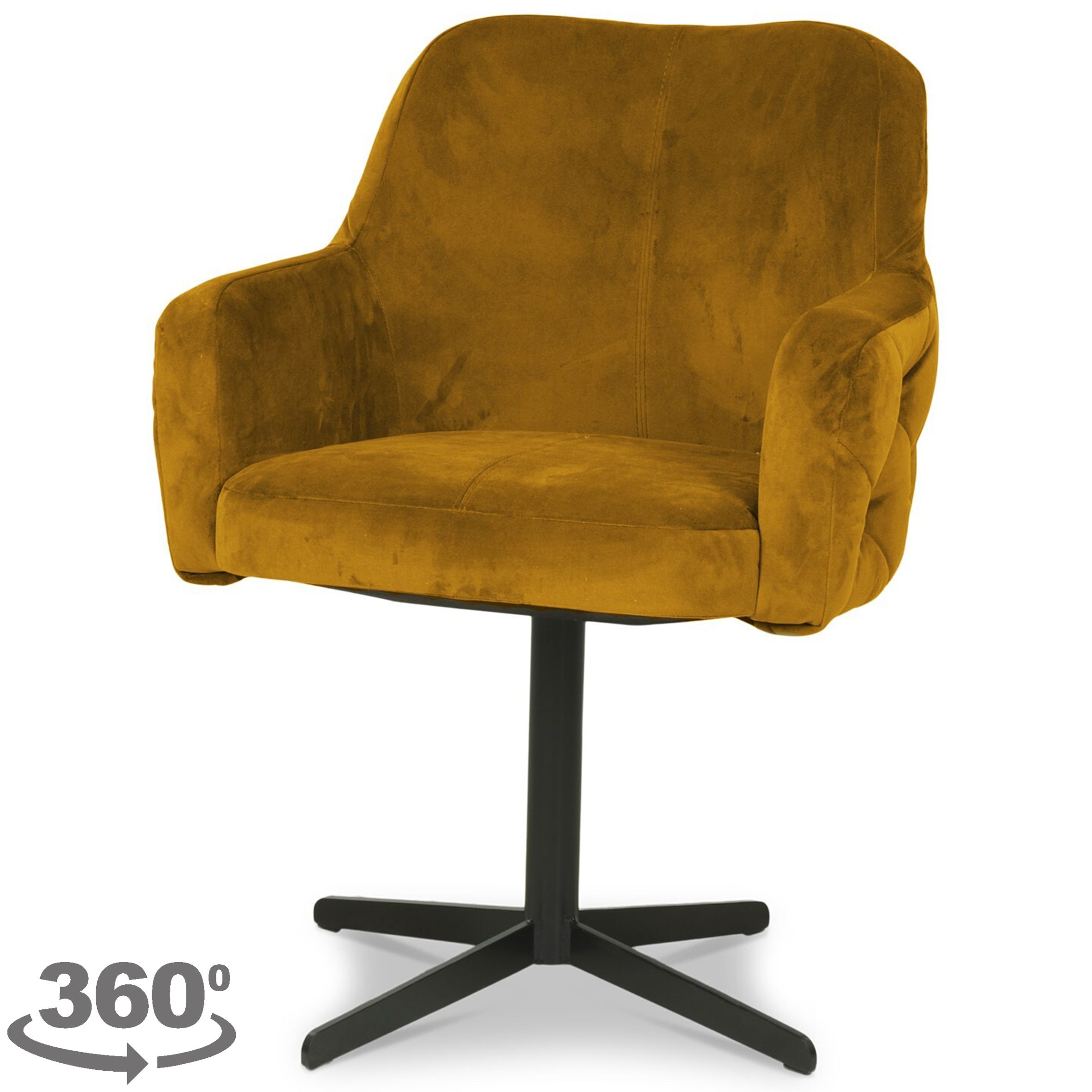Eettafelstoel Vance B65 x D61 x H85 cm