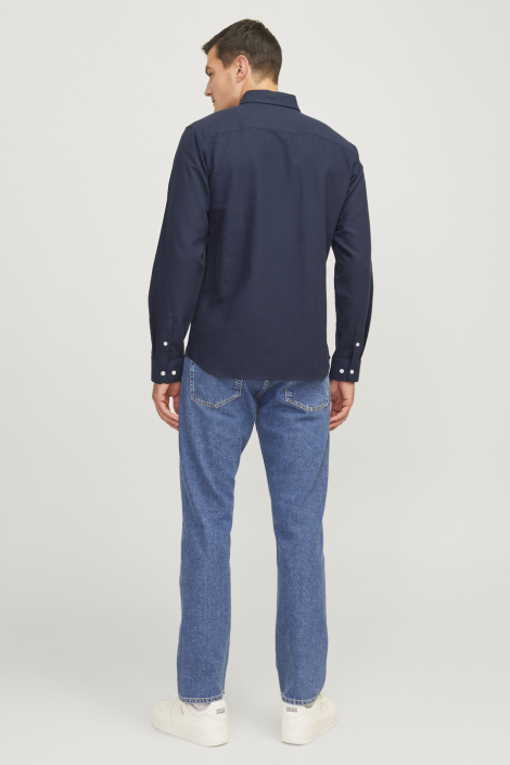 JJ Rebel blauwe heren overhemd