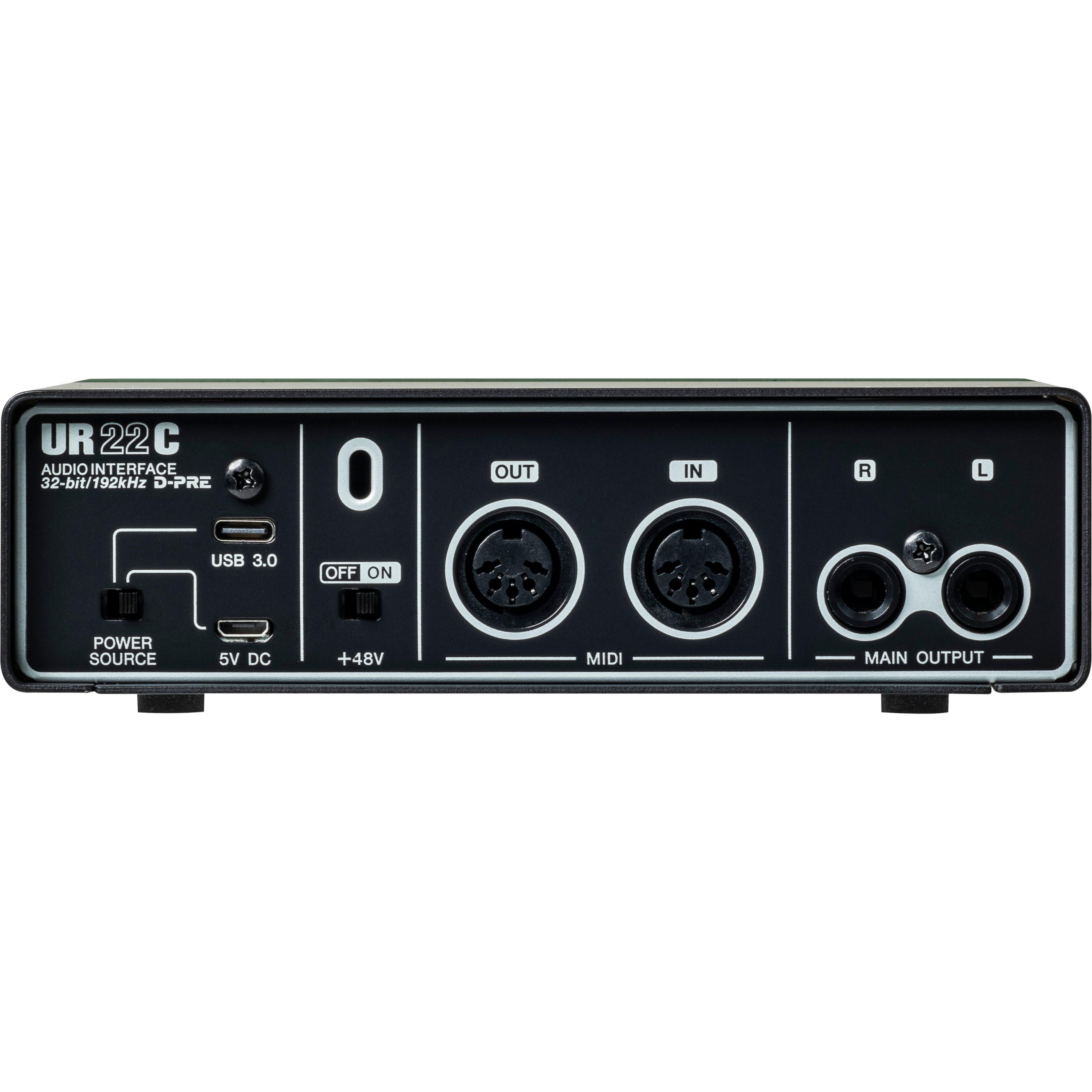 Steinberg UR22C USB 3 audio interface GREEN