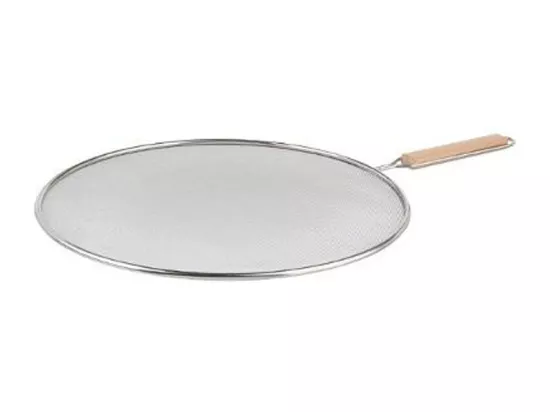 Couvercle Anti-Projection Inox 33cm Naturel