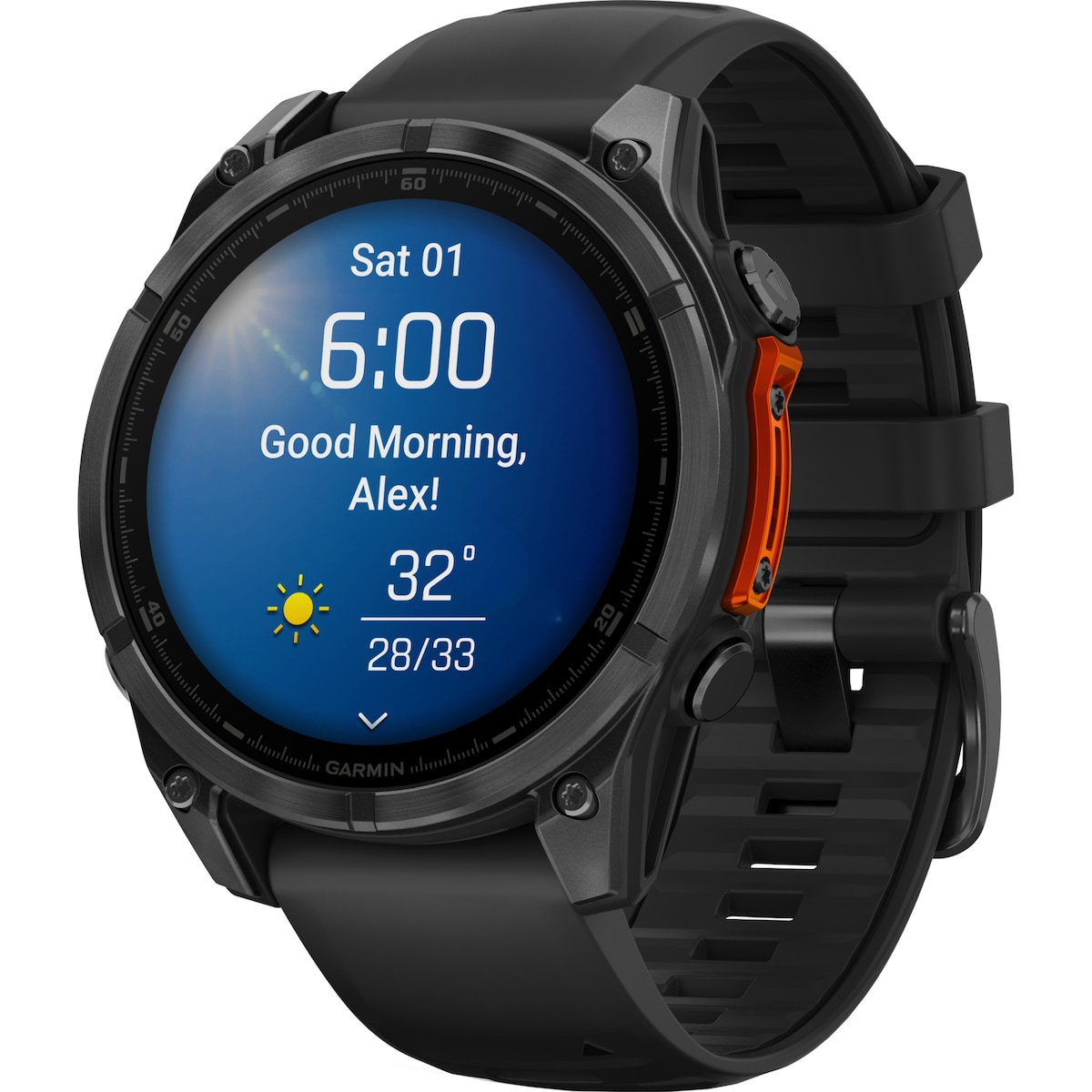 Garmin Fenix 8 smartklokke 47 mm (Slate Gray)