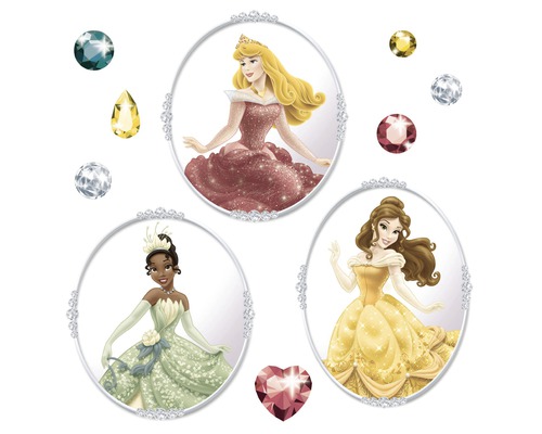 Raamsticker Disney Edition 4 Prinses 31 x 31 cm roze