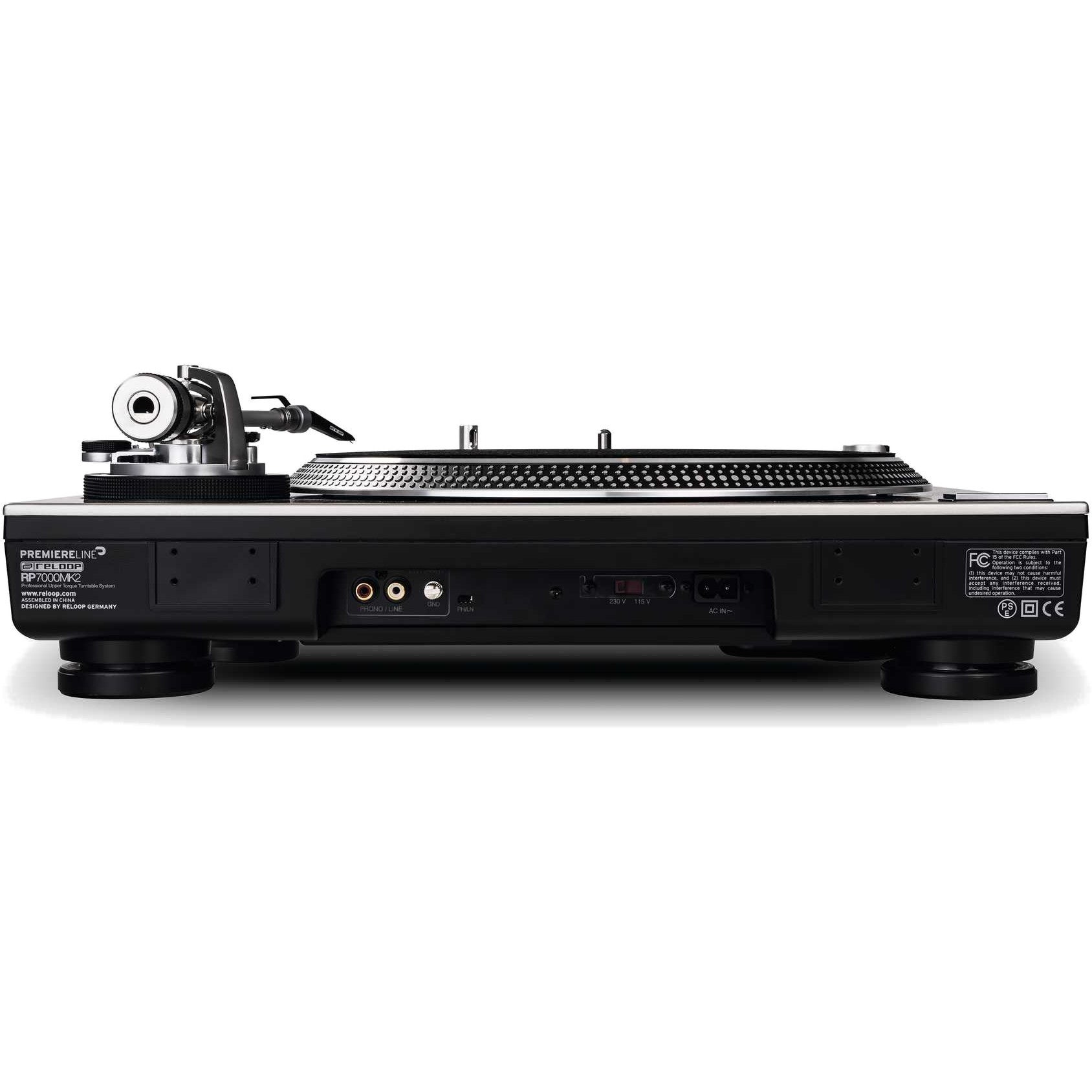 Reloop RP-7000 MK2 Silver DJ-draaitafel