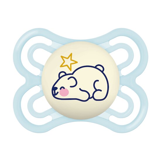 Lot de 2 Sucettes Perfect Nuit 2-6M   Aléatoire        de               Mam