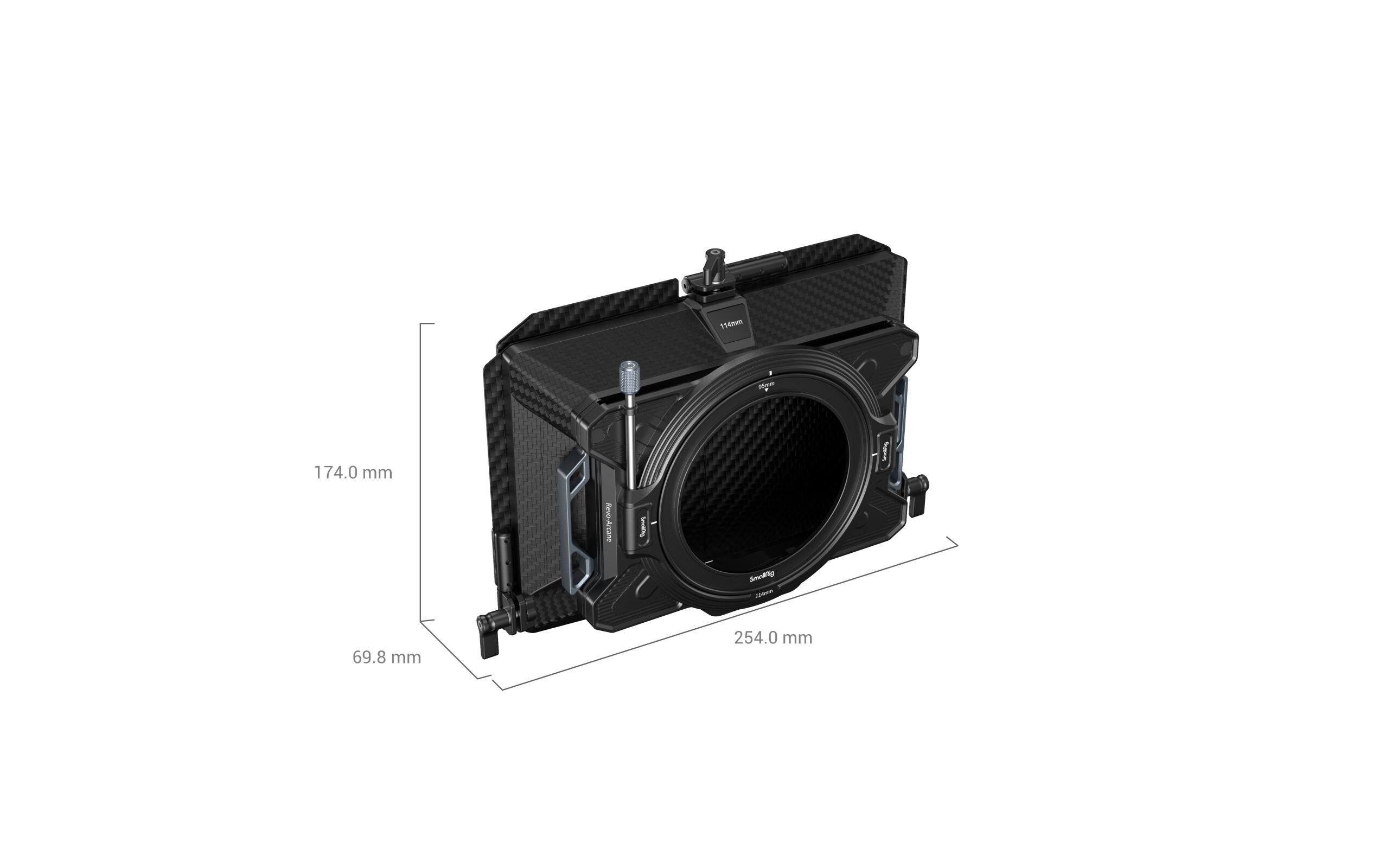 Multifunctional Modular Matte Box (114 mm) Basic Kit<br>Multifunktionale modulare Matte Box
