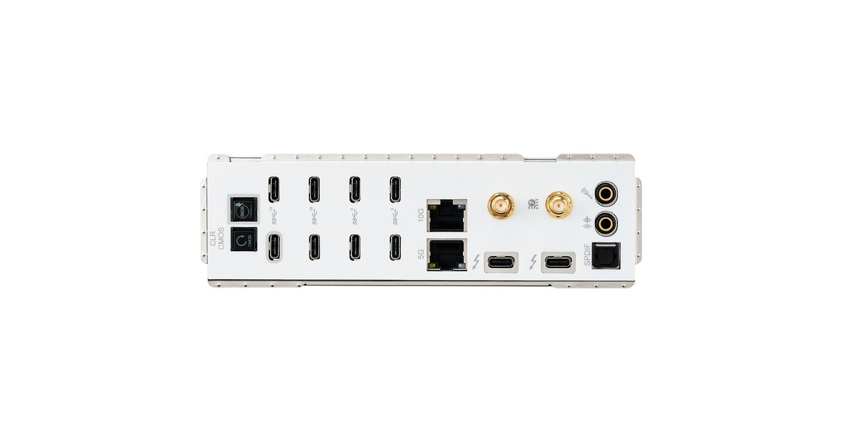 ASRockZ890 Taichi AQUA socket 1851 moederbord  (Zwart, RAID, 10Gb-LAN, 5Gb-LAN, WLAN, BT, Sound, E-ATX)