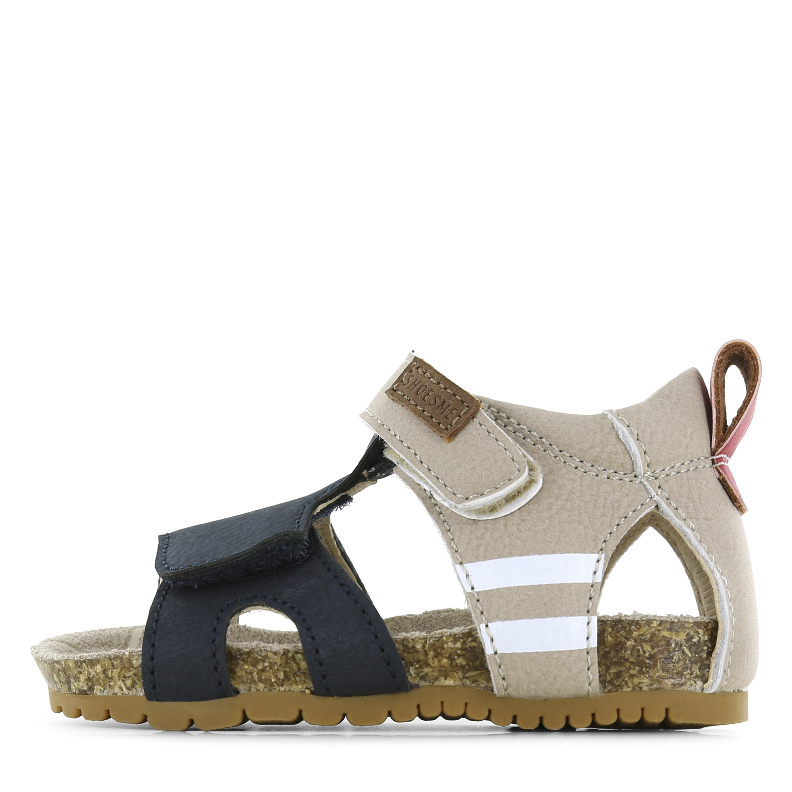 Shoesme taupe-blaue Sandale