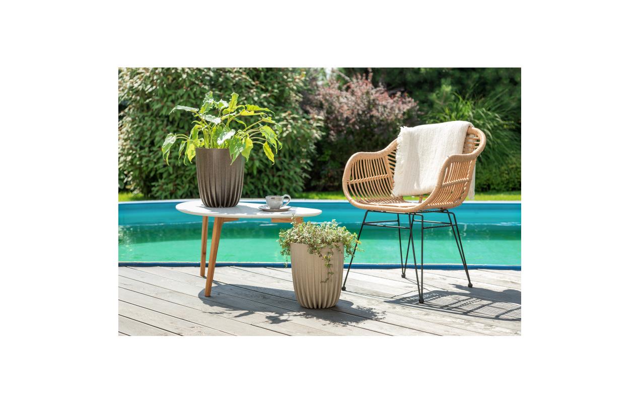 Blumentopf Mira Eco, Ø 19 cm, CoffeePflanzentopf