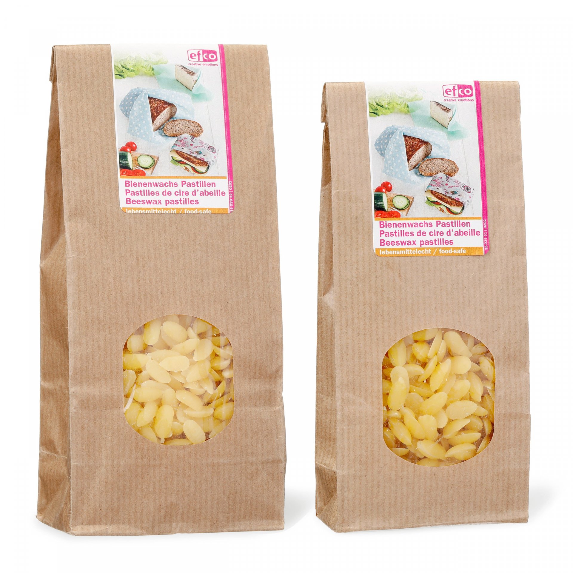 Bio Bienenwachs Pastillen, Lebensmittelqualität