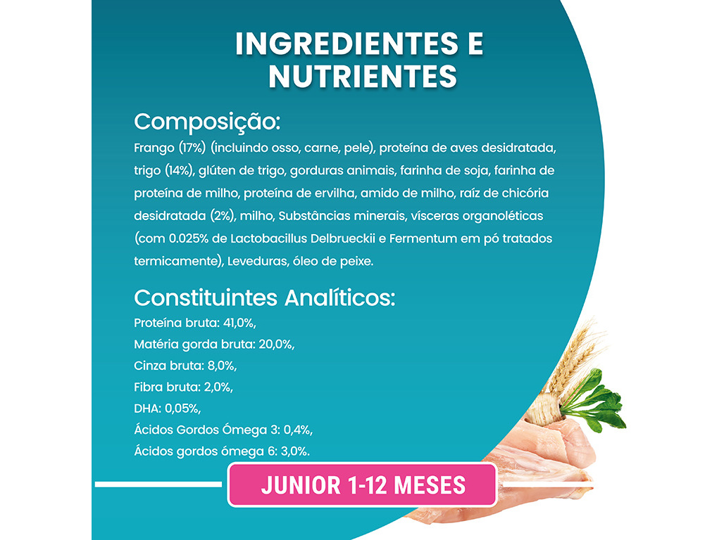 RAÇÃO PARA GATINHOS PURINA ONE JÚNIOR FRANGO 1.5KG