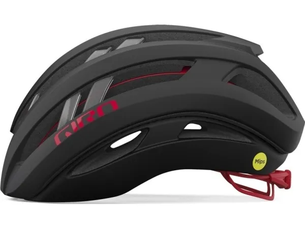 Giro landevejshjelm GIRO ARIES SPHERICAL MIPS hjelm Størrelse: M(55-59 cm), Vælg farve: Matte Carbon Red, MIPS System: YES
