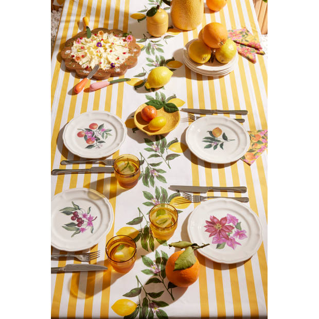 Blokker Tafelkleed Dolce Frutta - Geel