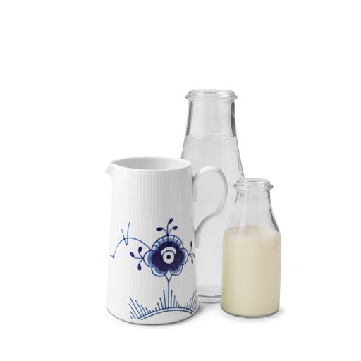 Royal Copenhagen Blå Mega Riflet Kande, 1,6 L