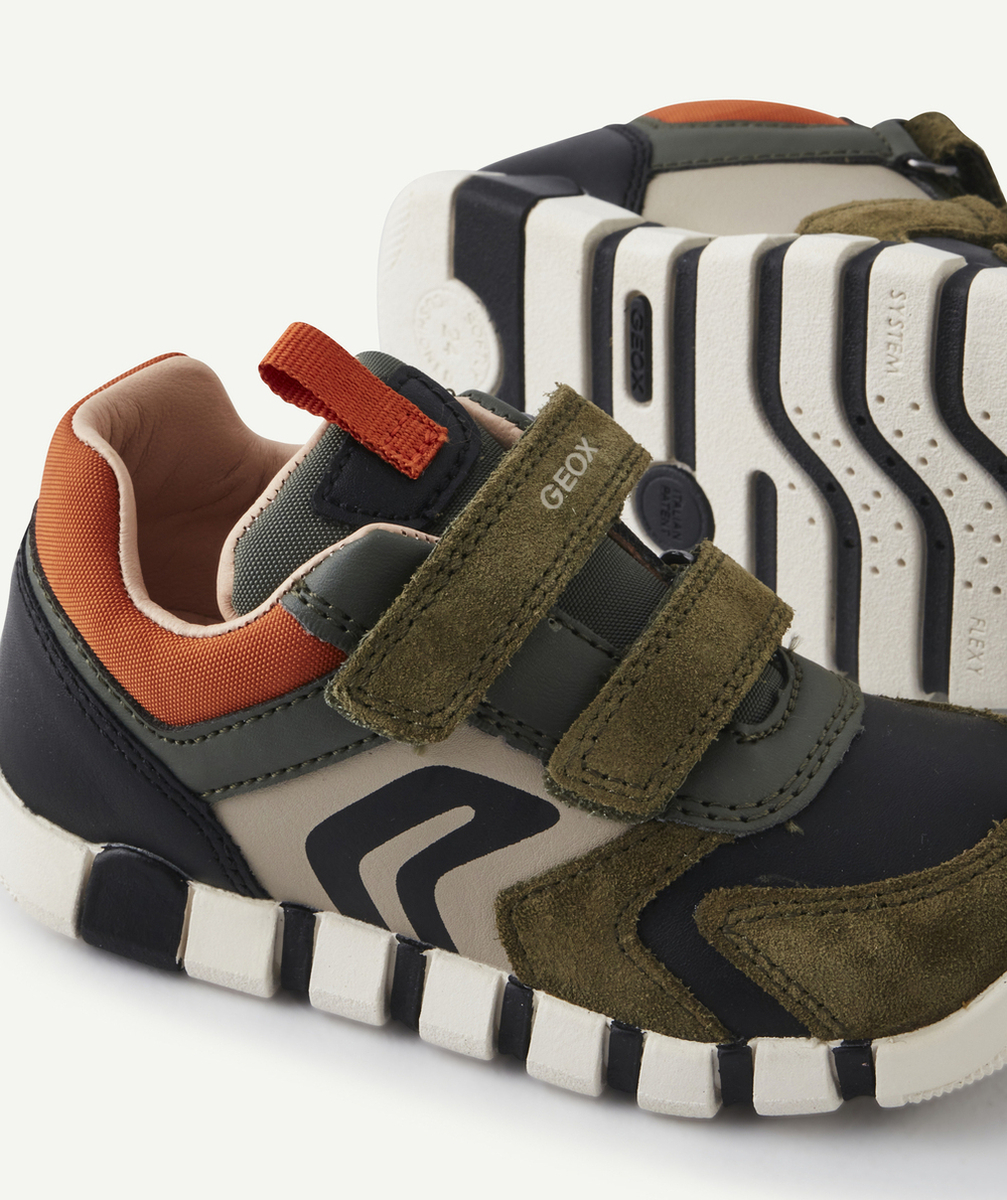 GEOXBASKETS IUPIDOO BÉBÉ GARÇON KAKI