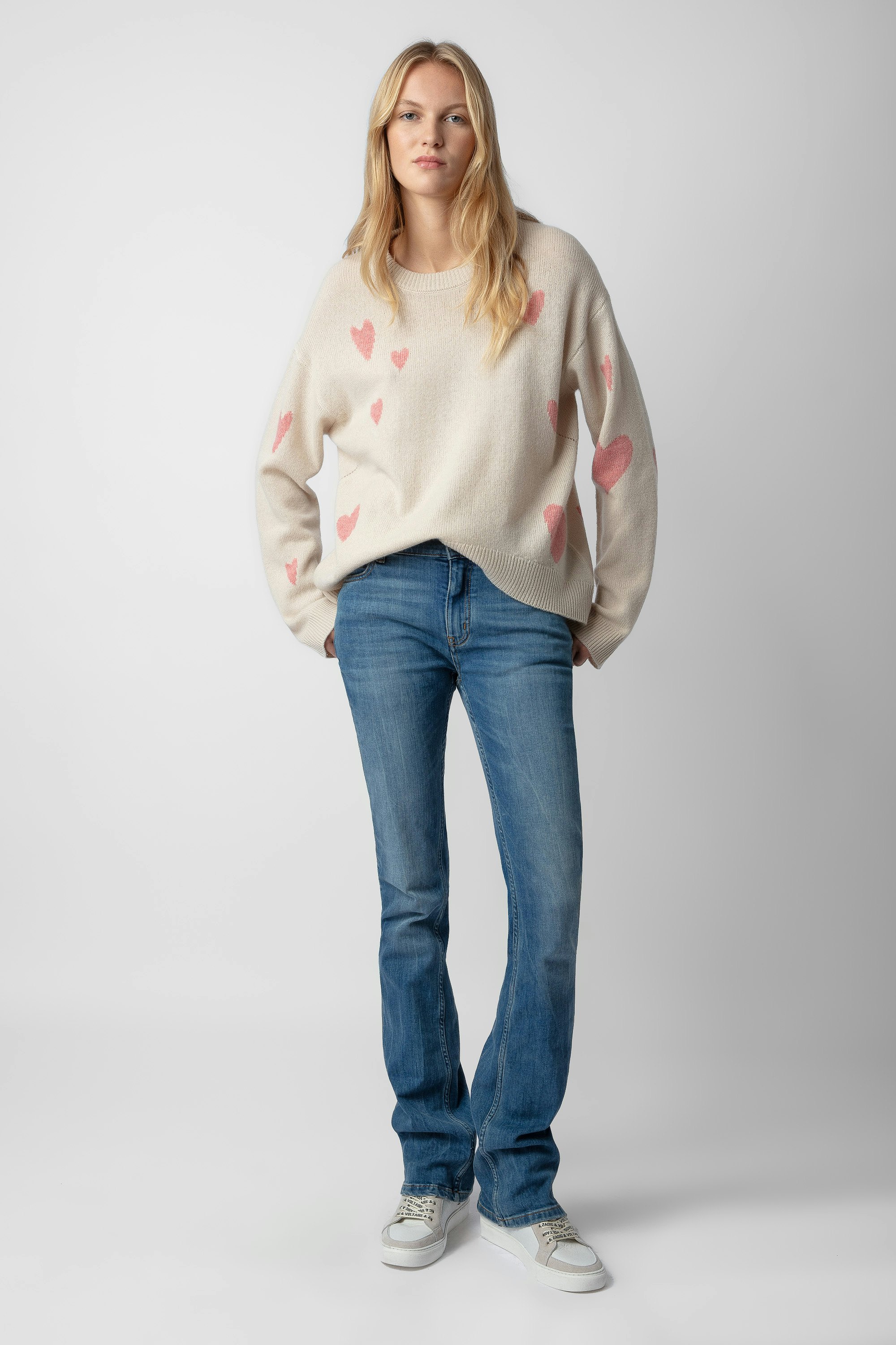Pull Markus Heart Cachemire