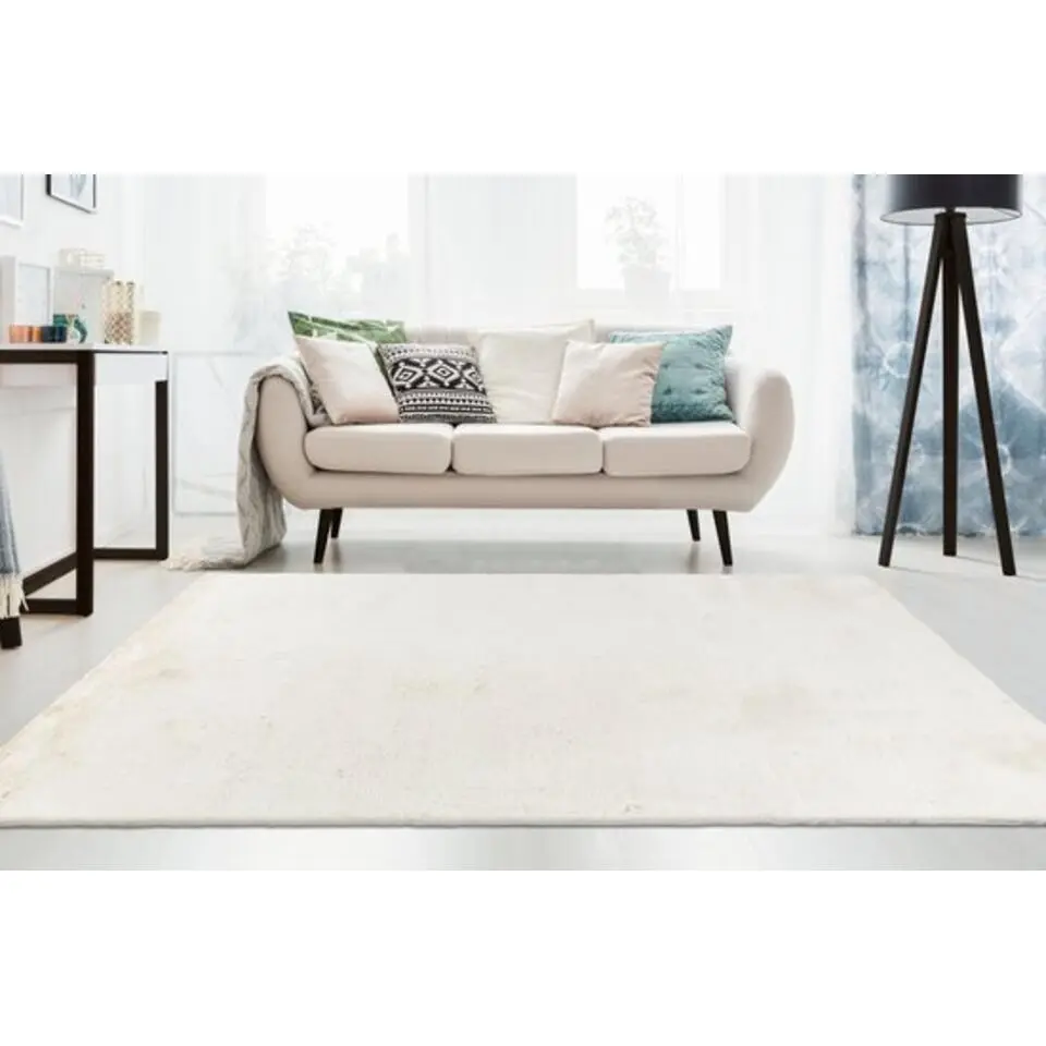 Emotion Vloerkleed Fluffy - Superzacht - 160x230 creme